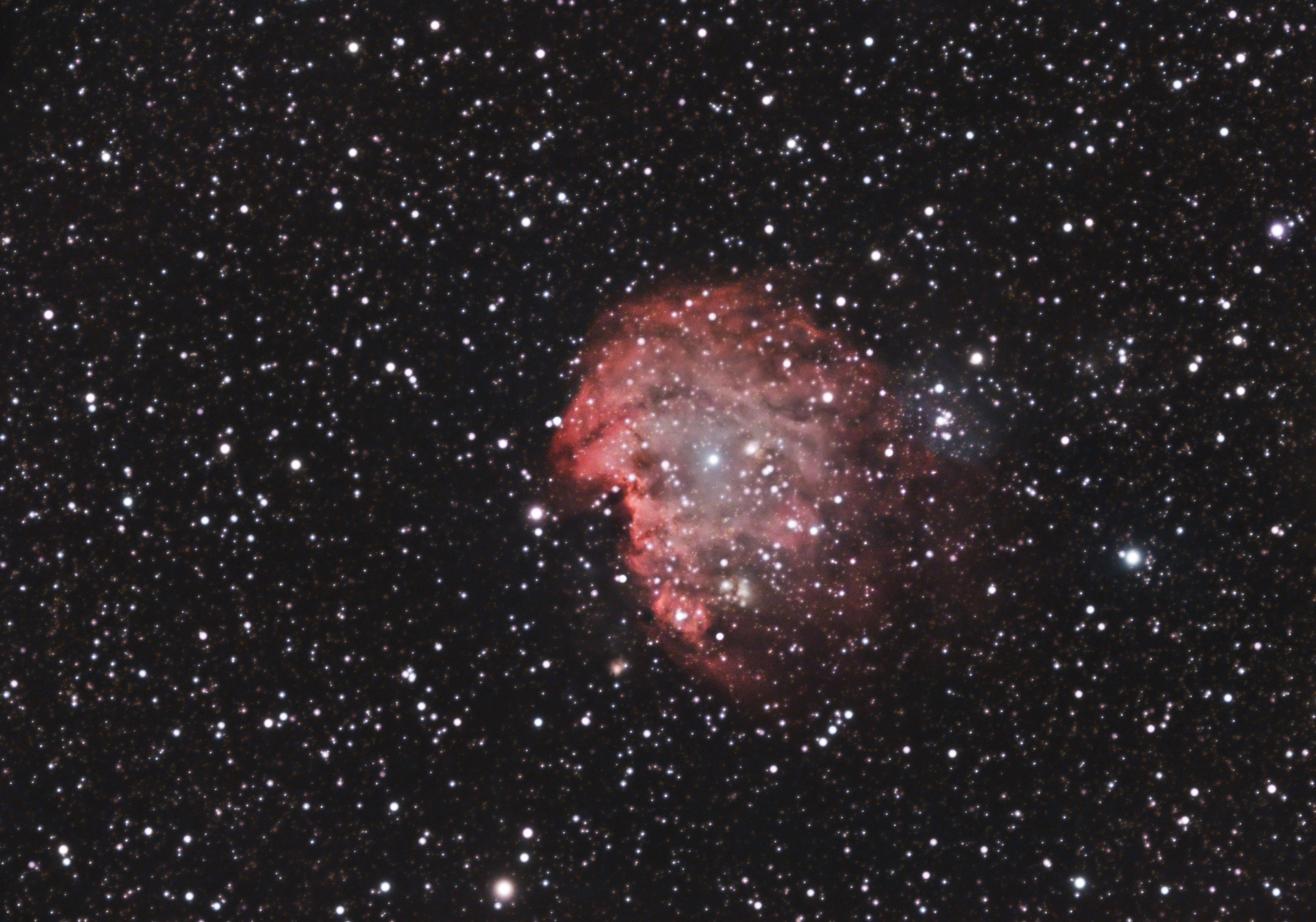 Nebuleuse de la tête de singe NGC2174